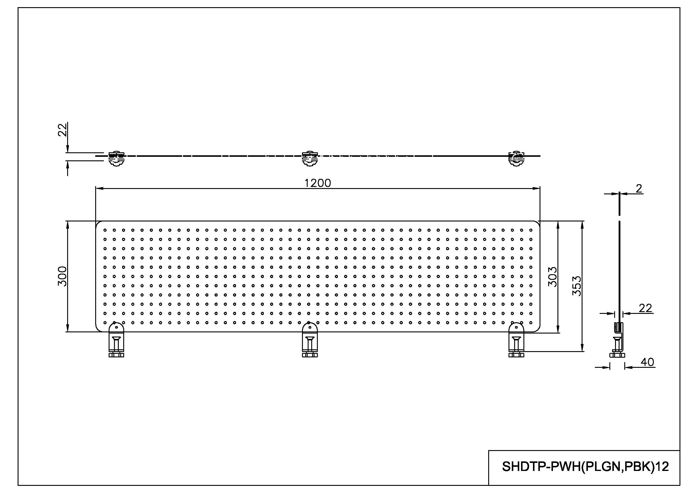 メタルデスクトップパネル W1200 ホワイト クランプ型 SHDTP-PWH12 | アール・エフ・ヤマカワ株式会社