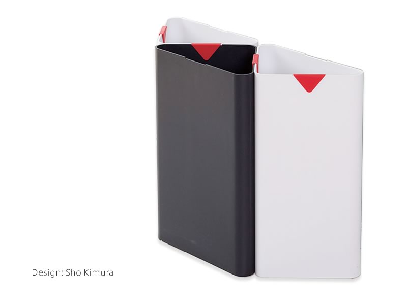 delta dustbin designed by Sho Kimura