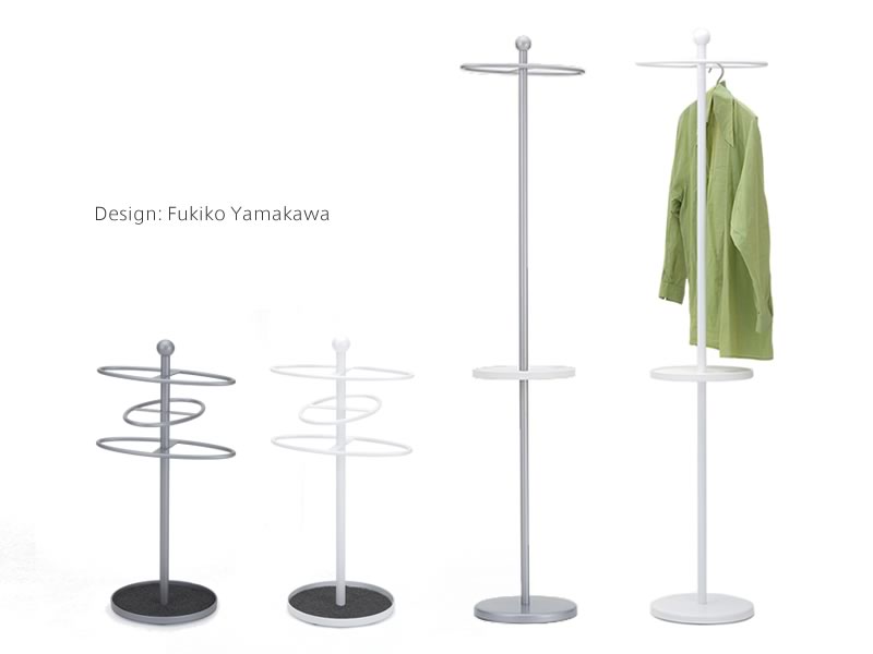 planet series coat tree & umbrella stand designed by Fukiko Yamakawa