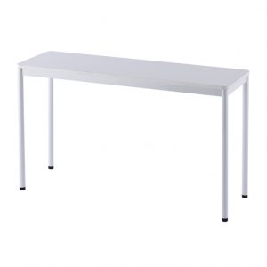 ラディーRFシンプルテーブル W1200xD400 ホワイト RFSPT-1240WH