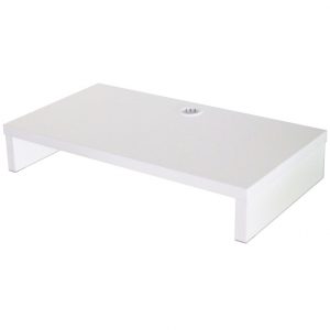 机上PCラックSH W450 ホワイト SHPC-45W