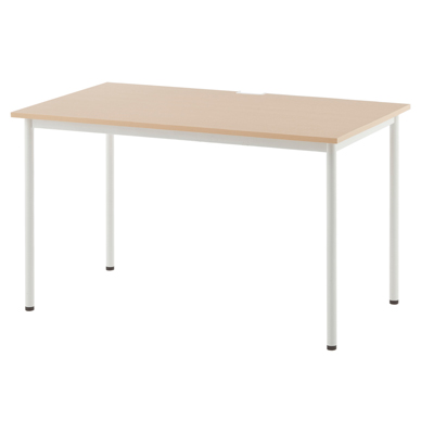 SHシンプルテーブル W1200xD700 ナチュラル SHST-1270NA | アール 