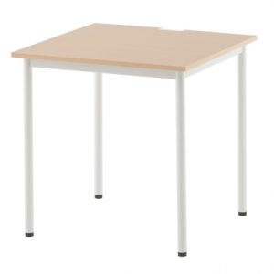 SHシンプルテーブル W700xD700 ナチュラル SHST-700NA