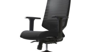 T30チェア 可動肘 ヘッドレスト付き ブラック FHTN302RF008 | オフィス