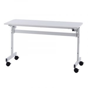シンプルフォールディングテーブルⅡ W1200xD450 ホワイト RFFT2-1245WH