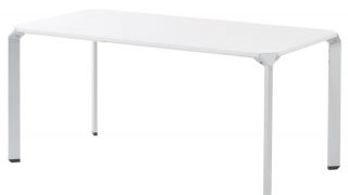 ホワイト オフィステーブル 1800mm THE TABLE / ホワイトオーク × White Steel × W181 - 300cm D40