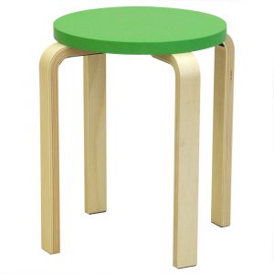 木製丸椅子 イエロー Z-SHSC-1YE | アール・エフ・ヤマカワ株式会社