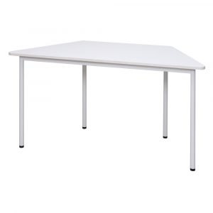 ラディー RFシンプルテーブル 台形 ホワイト RFSPT-1470DWH