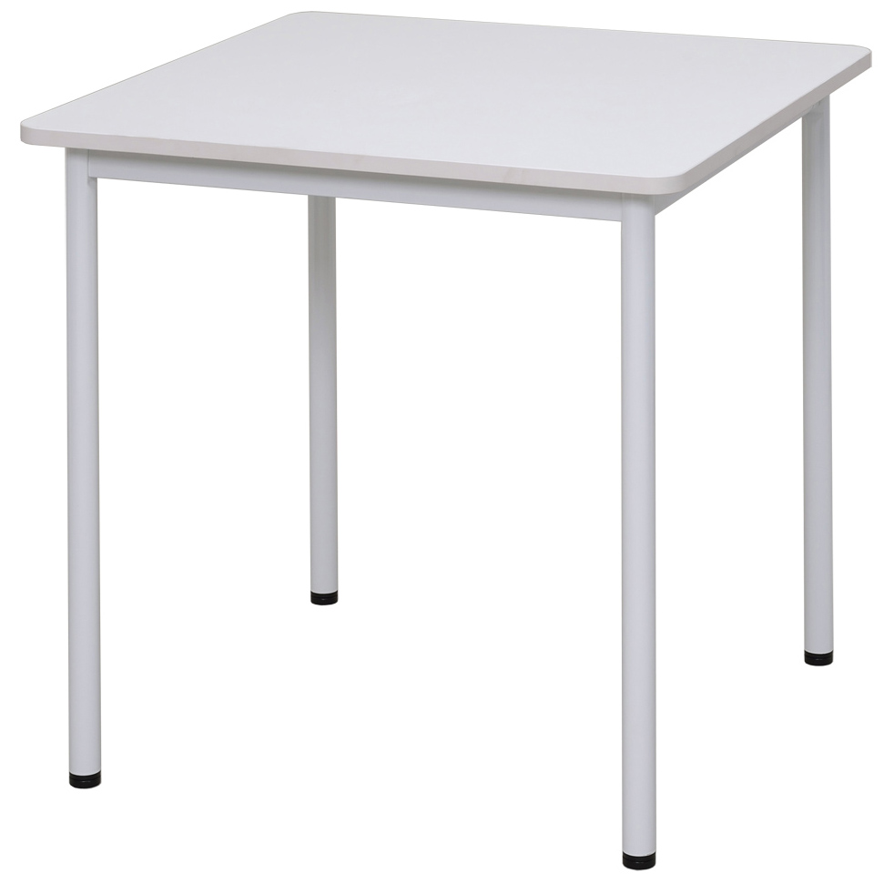 ラディーRFシンプルテーブル W700xD700 ホワイト RFSPT-7070WH