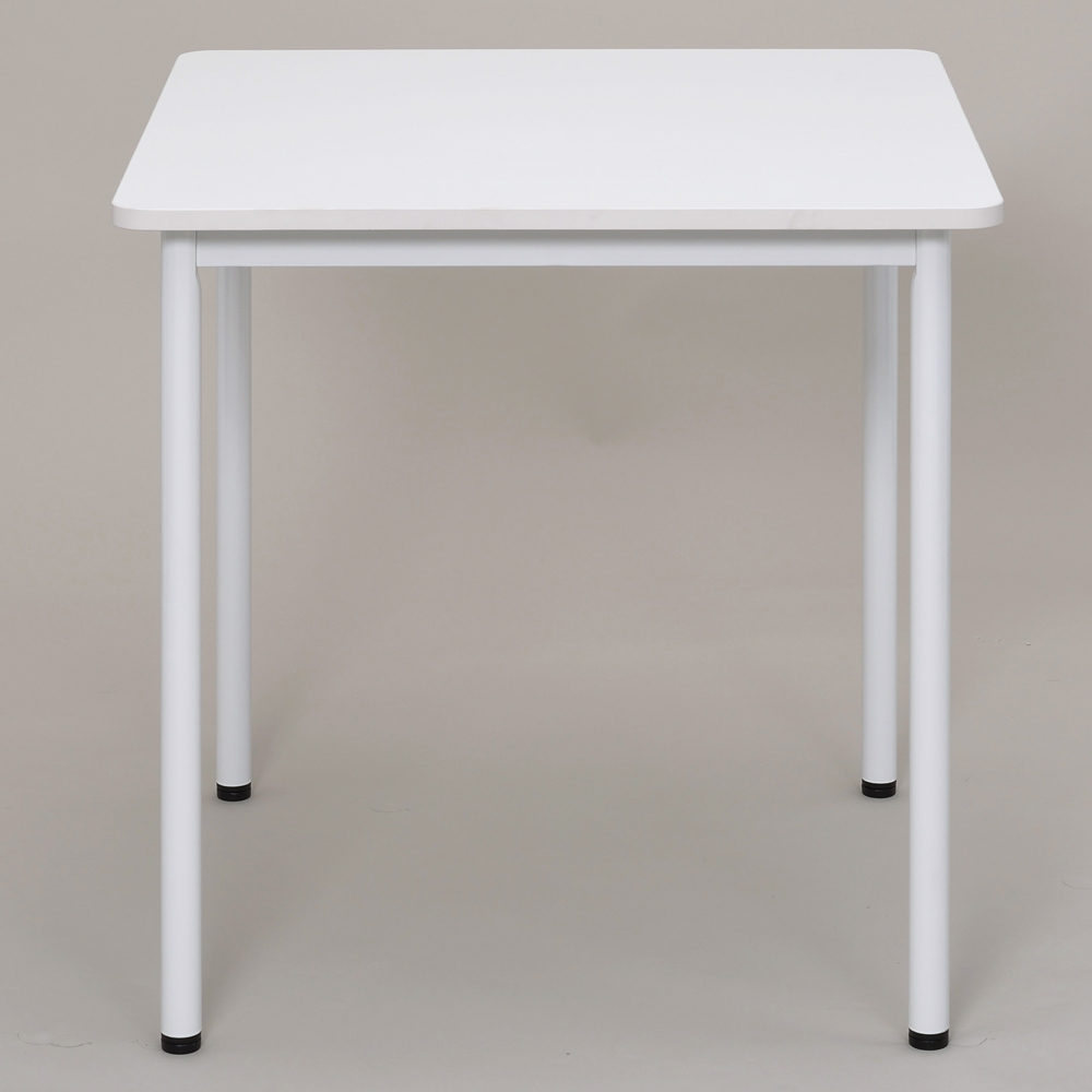 ラディーRFシンプルテーブル W700xD700 ホワイト RFSPT-7070WH 