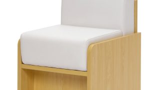 完売】パネル脚ソファ 1人掛け ホワイト RFPLSF-1WH | オフィス