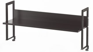 完売】ワークデスク上置棚 W1000 ダーク Z-LUSR-1000DBK | オフィス