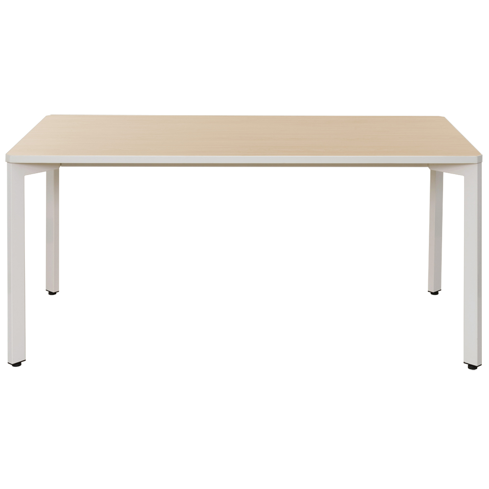 TEO ミーティングテーブル W1500xD750 ナチュラル×ホワイト RFMT