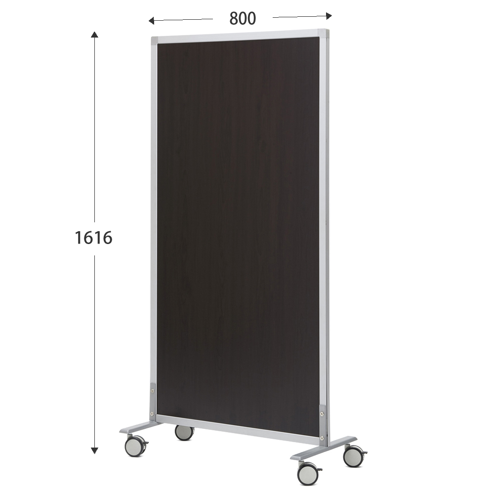 ランキングや新製品 シンプルスクリーンⅡ W800 （キャスター仕様）RFSCR2 ダーク オフィス家具