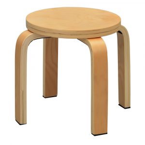 木製丸椅子 ロー ナチュラル SHSC-LNA