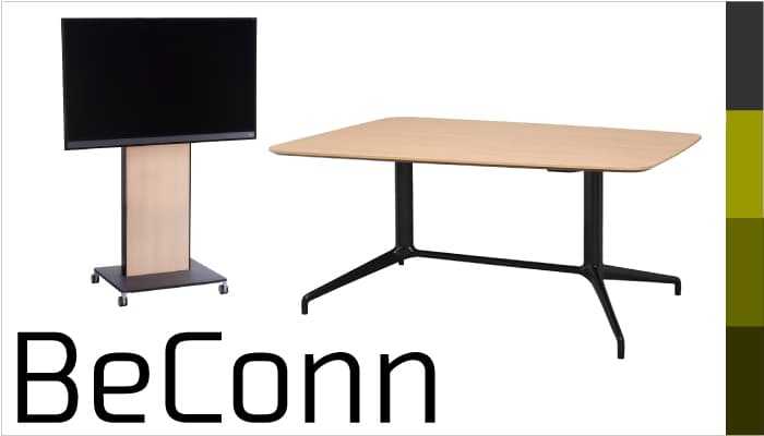 ハイタイプも完備のBeConnシリーズテーブル