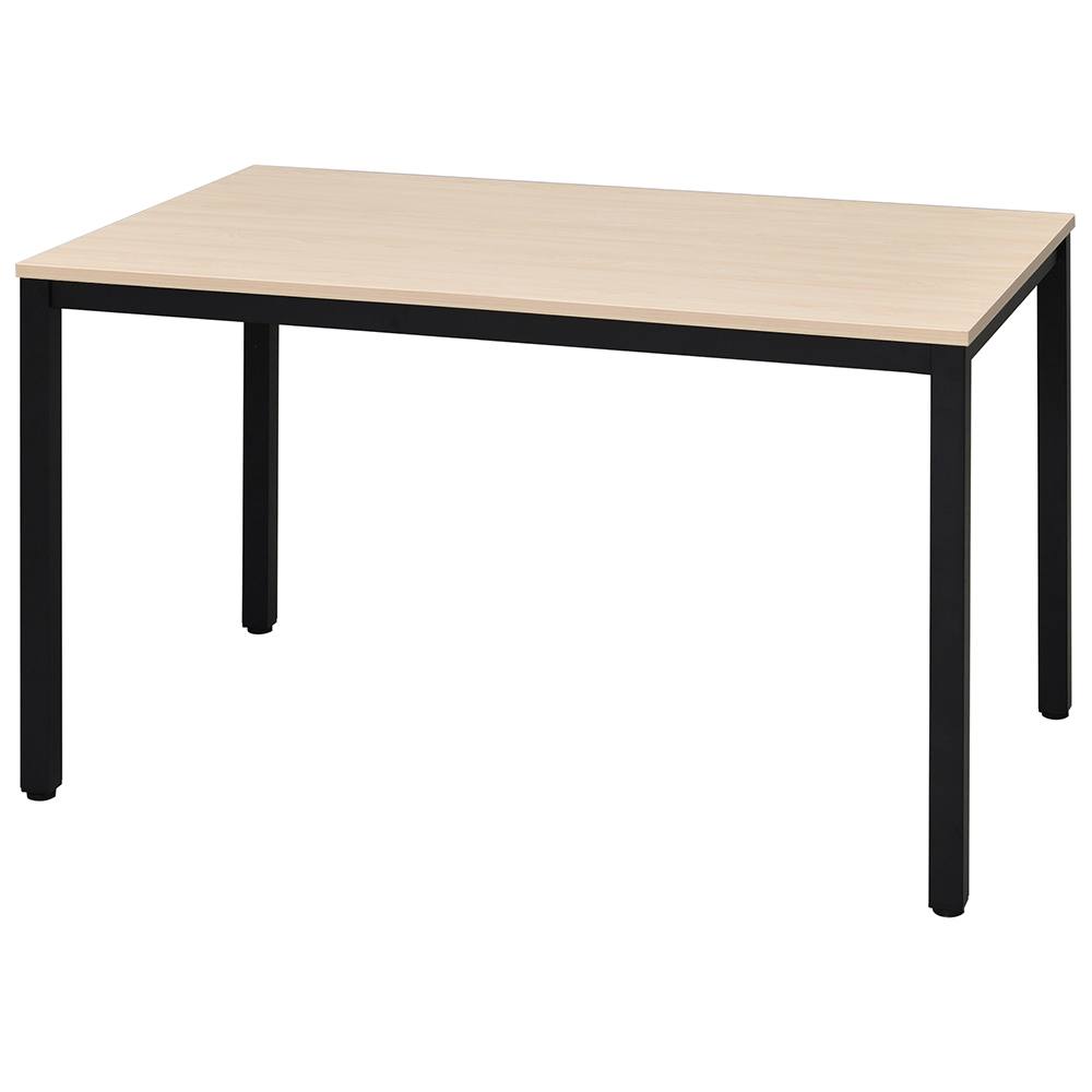 ミーティングテーブル W1200xD750 ナチュラルxブラック脚 RFD2-1275NTBL | アール・エフ・ヤマカワ株式会社
