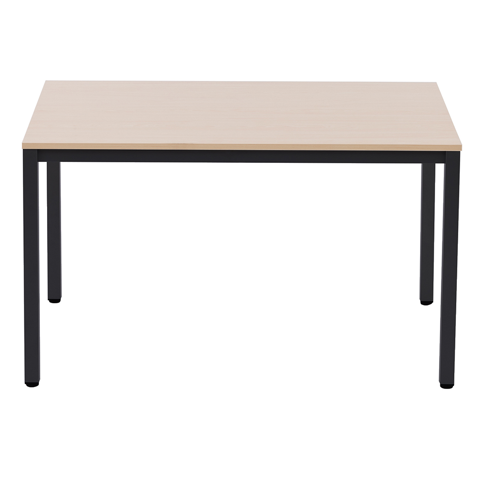 ミーティングテーブル W1200xD750 ナチュラルxブラック脚 RFD2-1275NTBL | オフィスプランニング・レイアウトなら