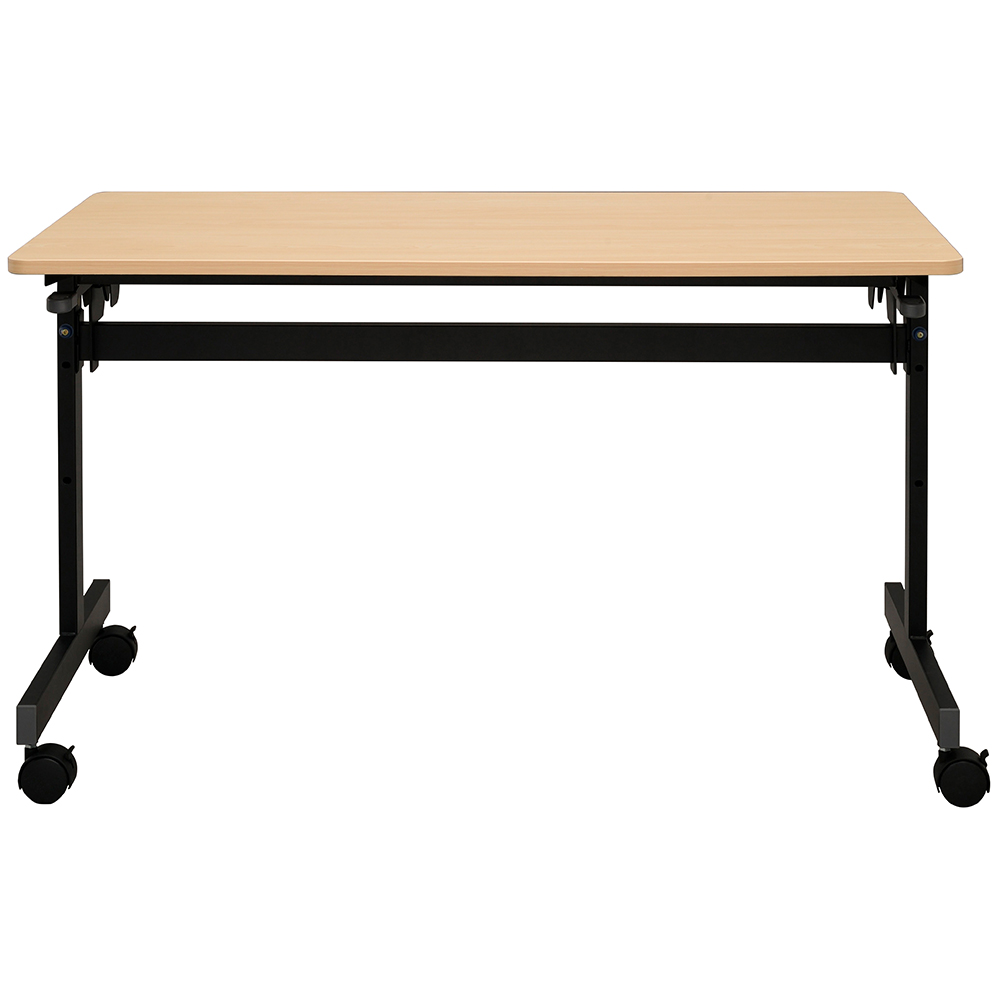 シンプルフォールディングテーブルⅢ W1200xD600 ナチュラル RFFT3-1260NA | アール・エフ・ヤマカワ株式会社