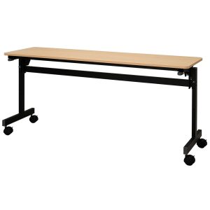 シンプルフォールディングテーブルⅢ W1500xD450 ナチュラル RFFT3-1545NA