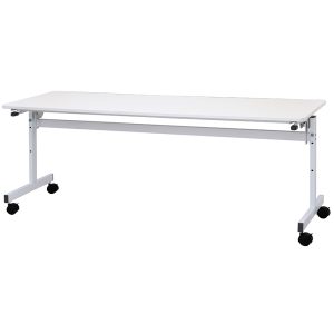 シンプルフォールディングテーブルⅢ W1800xD600 ホワイト RFFT3-1860WH