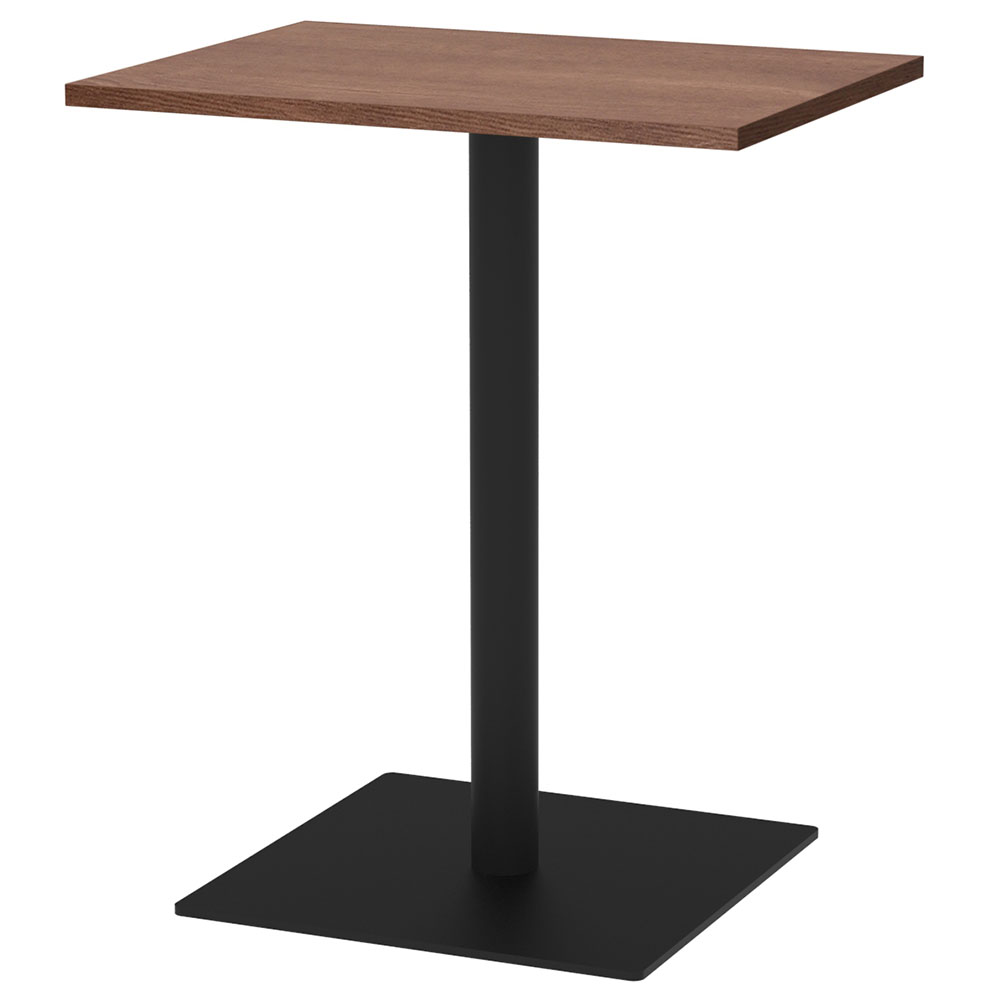 リスタ カフェテーブル 600x450 ウォルナット RFRCT-6045DM