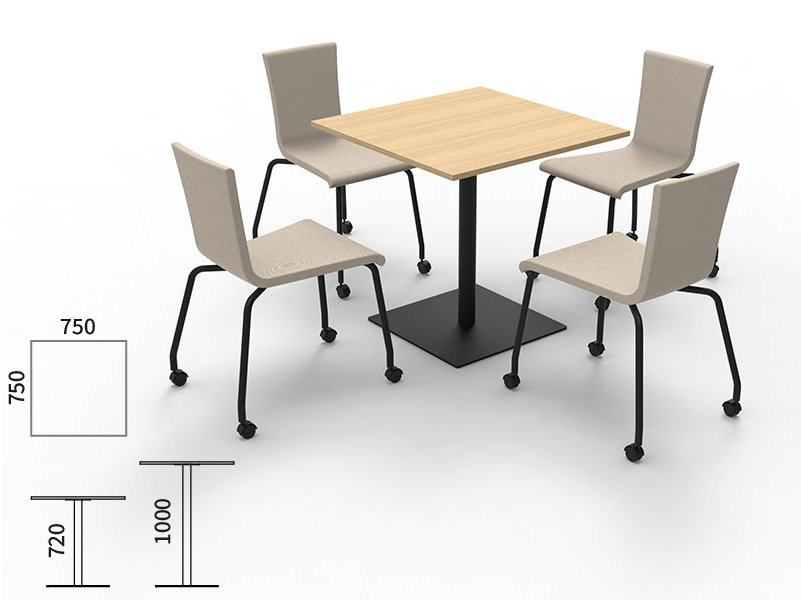 リスタカフェテーブルの使用例と選び方