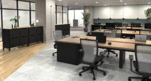 フリーアドレスデスク