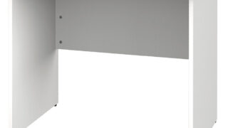 プラン木製デスク W800×D600 ホワイト×ホワイト脚 RFPD-0860WH-WL