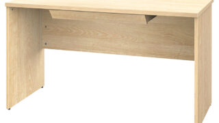 プラン木製デスク W1200×D600 ナチュラル×ナチュラル脚 引出付き RFPD