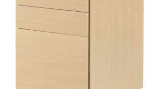 ワークデスクⅡ 3段ワゴン ナチュラル GZWCA2-3NA | オフィス