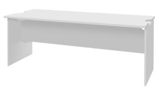 テンポ ローカウンター W1800×D750 ホワイト 幕板ハーフ RFTLC-1875WH