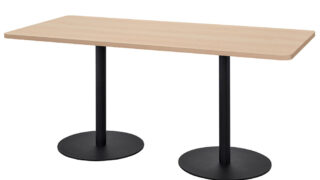 リスタ カフェテーブル 1500×750 ナチュラル RFRCT-1575NA | オフィス