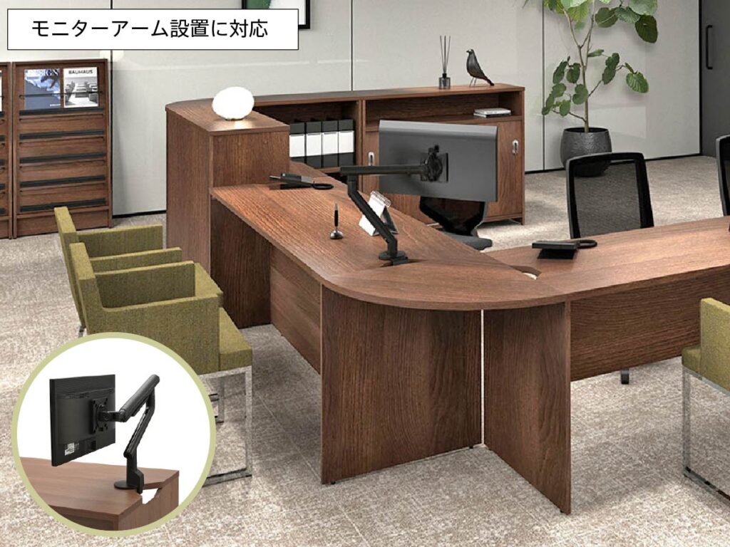 テンポに設置できるモニターアーム