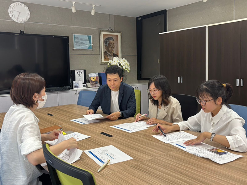 三重本社での研修(オリエンテーション)