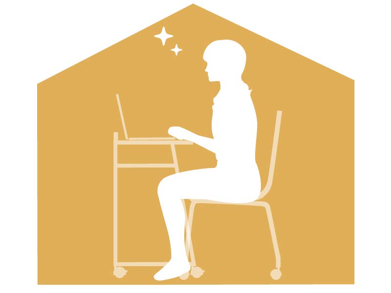 在宅ワークイメージ