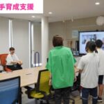 中学生の職場体験学習を受け入れ