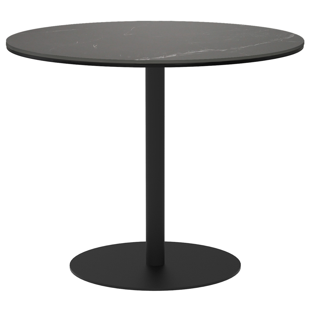 リスタ カフェテーブル セラミック 丸形 Φ900 ブラックマーブル RFRCC-900RBM