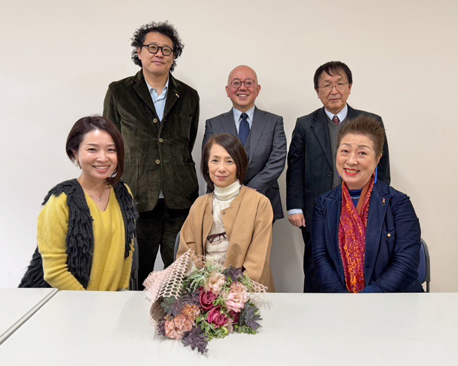 会長が中学校での職業講話に登壇しました