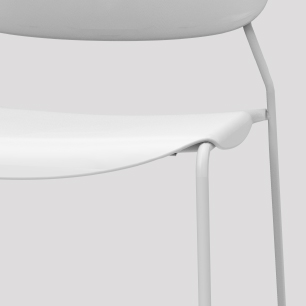 フォリオ ループ脚チェアのディテール