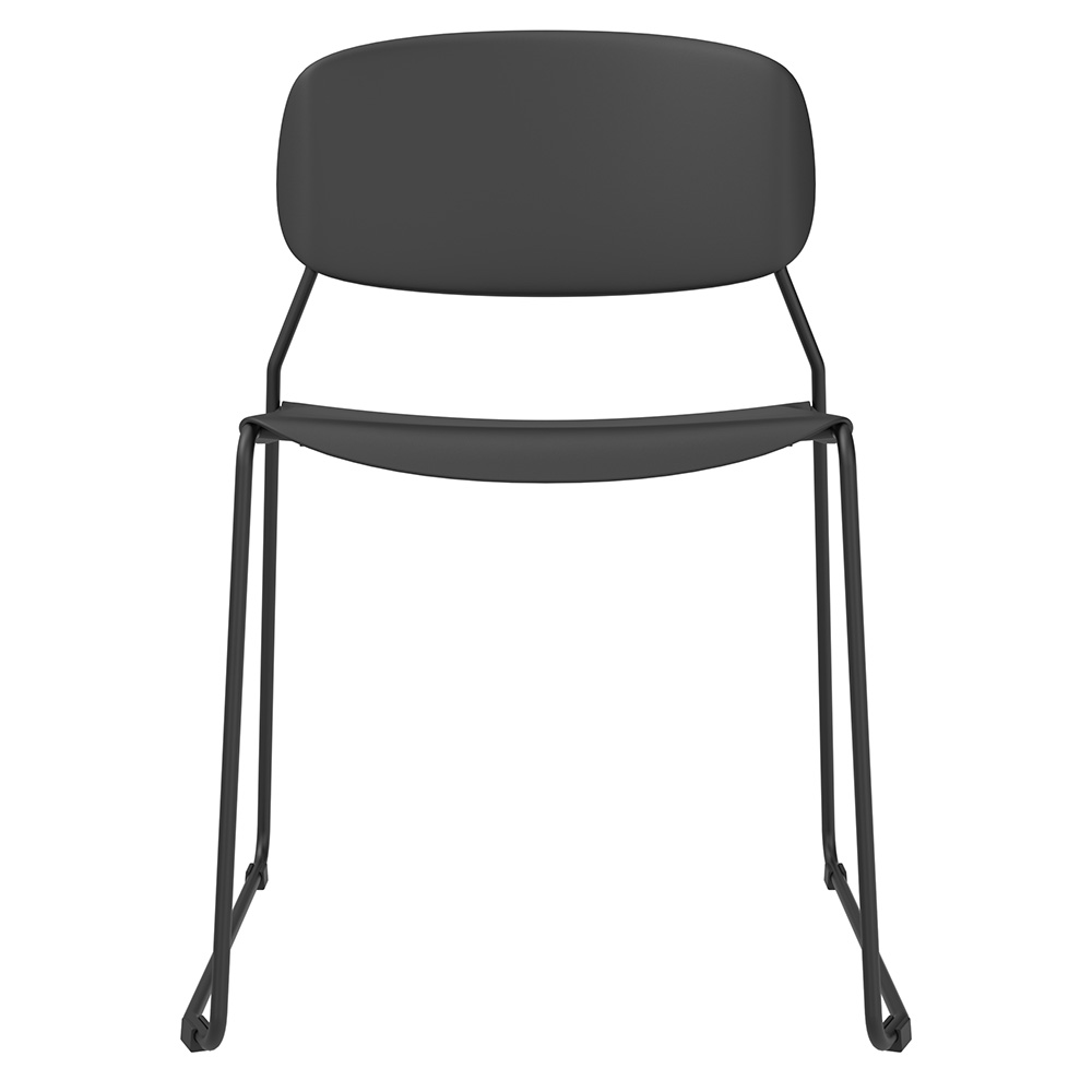 フォリオ ループ脚チェア ブラック RFC-FOBK