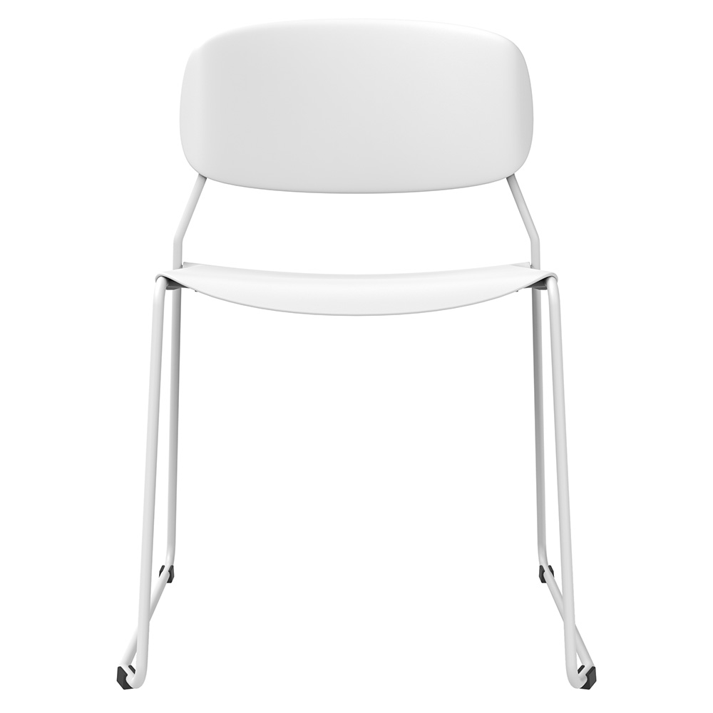 フォリオ ループ脚チェア ホワイト RFC-FOWH