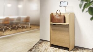 無人受付カウンター・演台・記載台