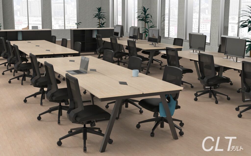 チルト フリーアドレス用テーブル | 製品情報 | オフィスプランニング