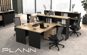 プランシリーズ木製デスク