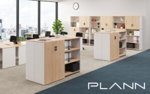 プラン木製シェルフ