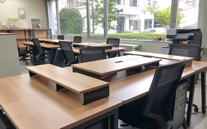 オフィスプランニング納入事例（匿名企業 様）｜家具の入替とオフィス 