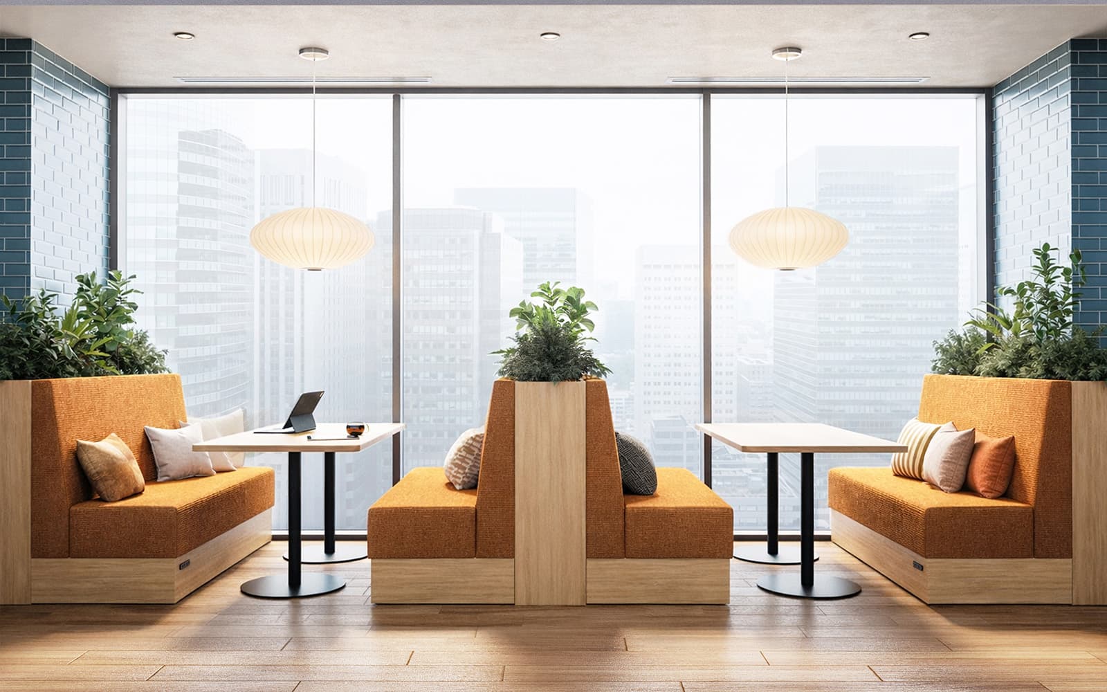 リスタカフェテーブル2本脚