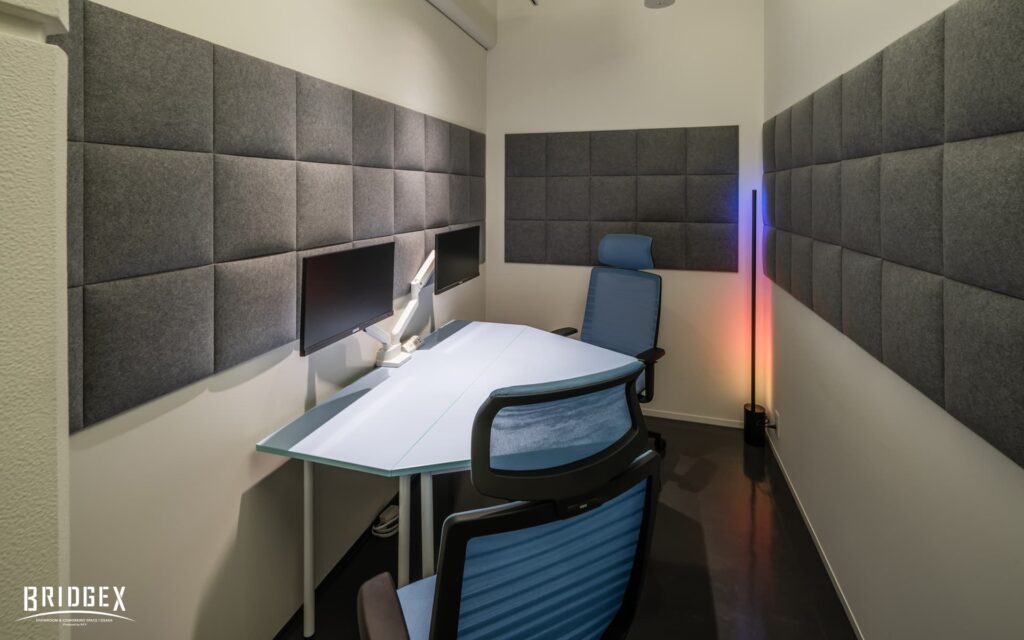 大阪・淀屋橋エリアのコワーキングスペースBRIDGEXのバーチャル背景