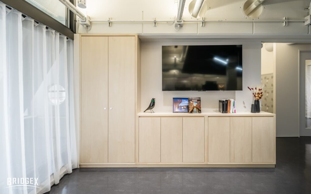 大阪・淀屋橋エリアのコワーキングスペースBRIDGEXのバーチャル背景